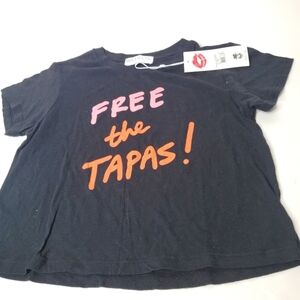 Wildfox Women's Small Free The Tapas Shirt